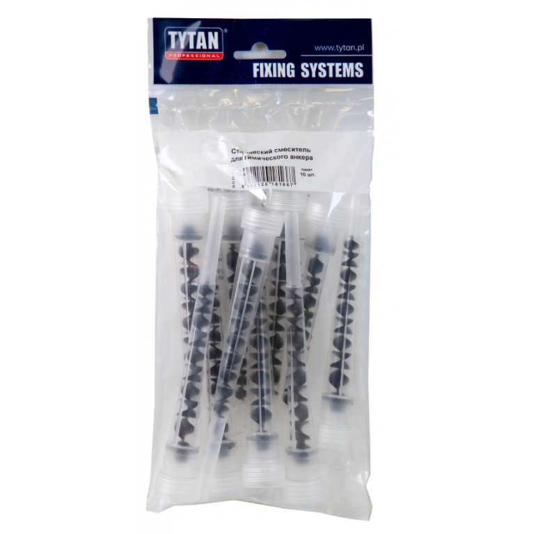 Статический смеситель TYTAN Professional для химического анкера, набор 10шт.