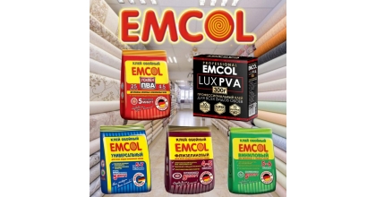 Клей для обоев EMCOL - идеальное соотношение цены и качества !!!