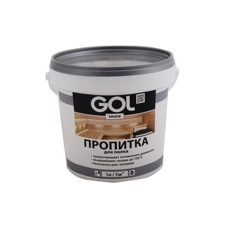 Пропитка Palizh® GOL Sauna  для полка Sn.312 (0,3л)