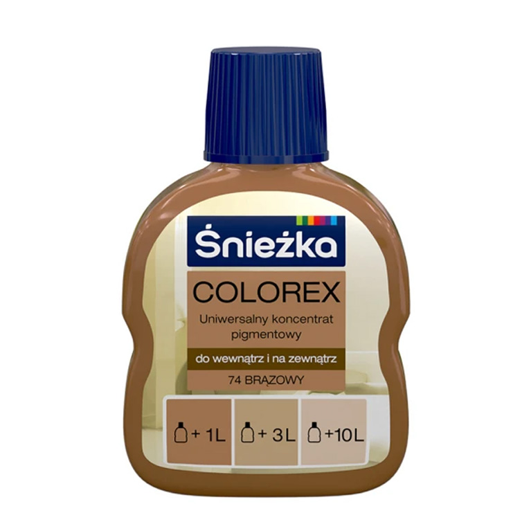 Пигментный концентрат Sniezka® Colorex №74  коричневый 100 мл (0,1 л)