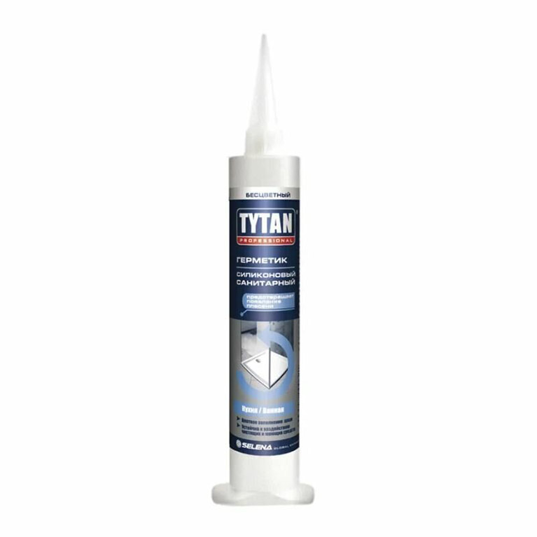 Герметик Tytan® санитарный силиконовый (80мл) белый