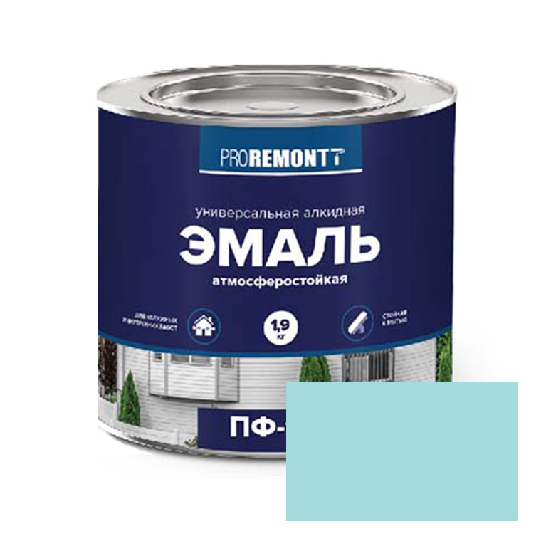 Эмаль  ProremontT ПФ-115 мятная (1,9кг)