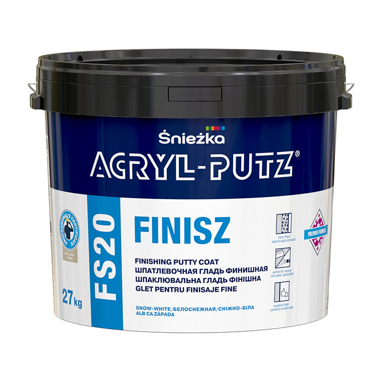 Шпатлевка Sniezka Acryl-Putz®  FS20 Finisz   (27 кг)
