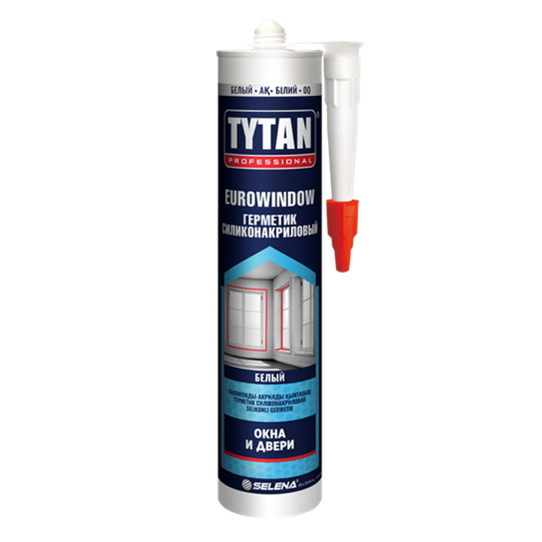 Герметик Tytan® Eurowindow силиконакриловый (310мл) белый