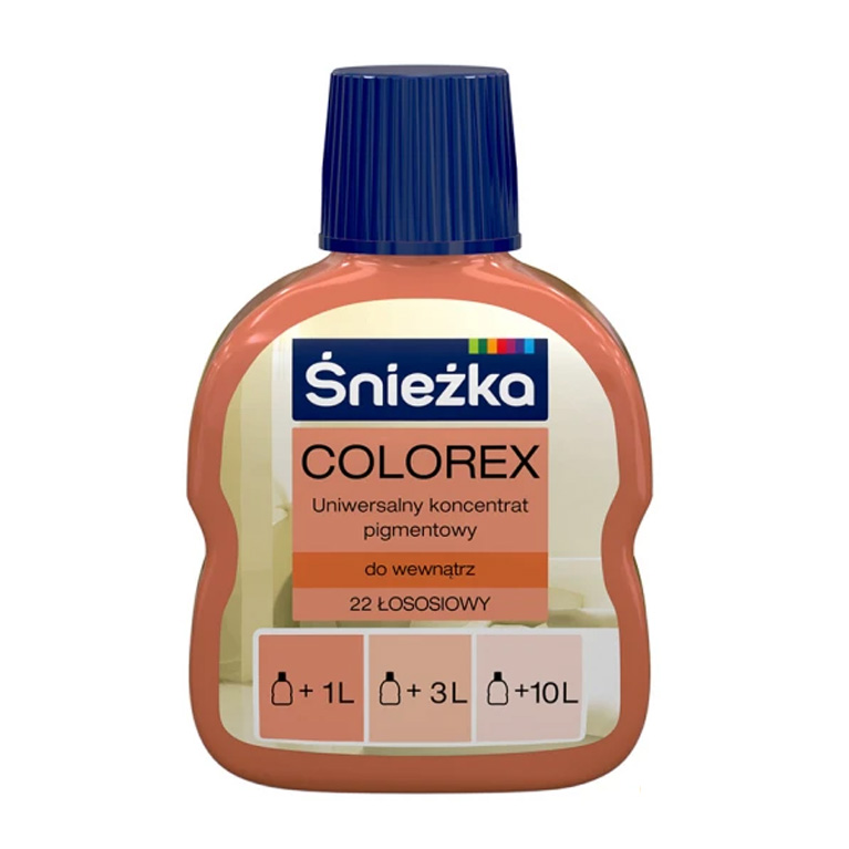 Пигментный концентрат Sniezka® Colorex №22  красно-оранжевый 100 мл (0,1 л)