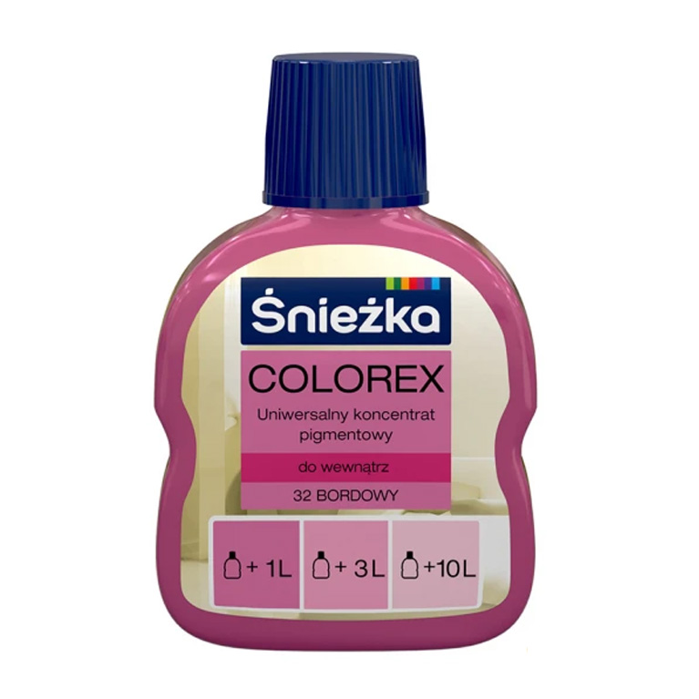 Пигментный концентрат Sniezka® Colorex №32  бордовый 100 мл (0,1 л)