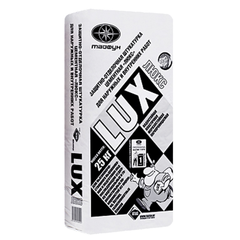 Штукатурка цементная Тайфун LUX универсальная (25 кг)