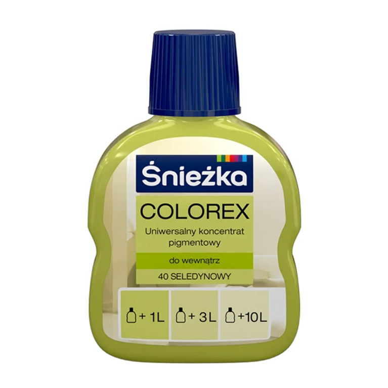 Пигментный концентрат Sniezka® Colorex №40  светлозеленый 100 мл (0,1 л)