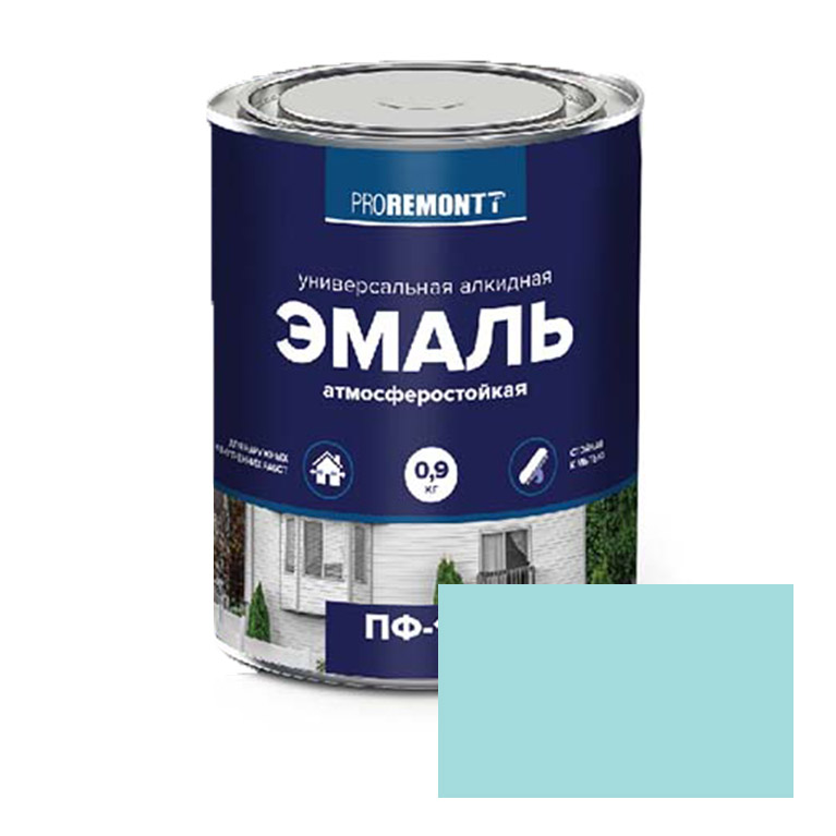 Эмаль  ProremontT ПФ-115 мятная (0,9кг)