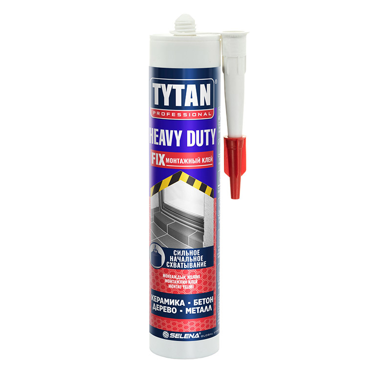 Клей монтажный Tytan® Heavy Duty каучуковый (310мл) бежевый