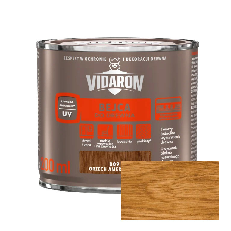 Vidaron Морилка для дерева сосна орегон В02 0,2л