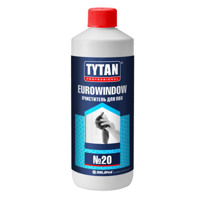 Очиститель для ПВХ Tytan® Eurowindow №20  (950мл)